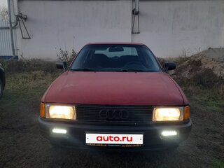 1989 Audi 80 IV (B3), красный, 200000 рублей, вид 2