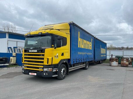 2004 Scania 4-Series, жёлтый, 1650000 рублей, вид 1