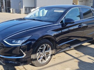 2020 Hyundai Sonata VIII (DN8), синий, 1649000 рублей, вид 2