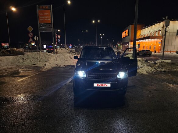 2007 Land Rover Range Rover Supercharged III Рестайлинг, чёрный, 850000 рублей - вид 2
