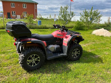 2019 Stels ATV-600YL Леопард, красный, 450000 рублей, вид 4