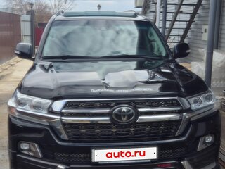 2019 Toyota Land Cruiser 200 Series Рестайлинг 2, чёрный, 6450000 рублей, вид 2