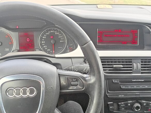 2008 Audi A4 IV (B8), чёрный, 750000 рублей - вид 9