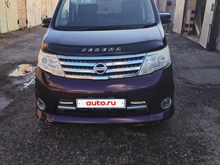 2009 Nissan Serena III (C25), фиолетовый, 950000 рублей, вид 2