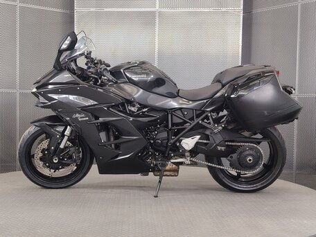 2018 Kawasaki Ninja H2 SX, серый, 1429000 рублей, вид 5