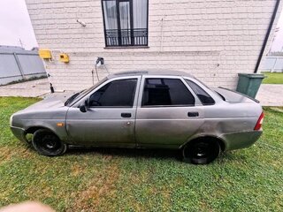 2008 Lada (ВАЗ) Priora I, серый, 110000 рублей, вид 5