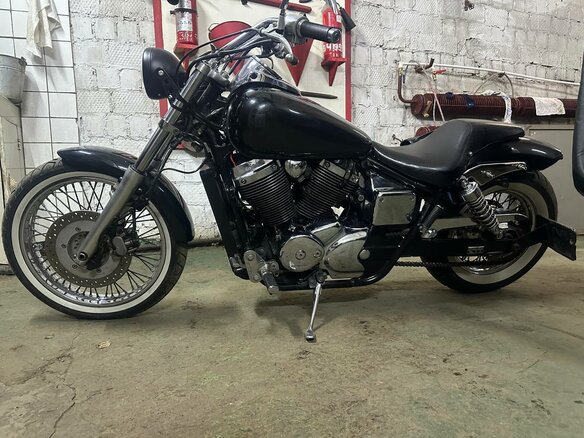 2001 Honda Shadow 400, чёрный, 300000 рублей - вид 1
