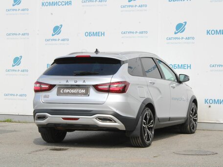 2024 Lada (ВАЗ) Vesta SW Cross I Рестайлинг (NG), серебристый, 1475000 рублей, вид 5