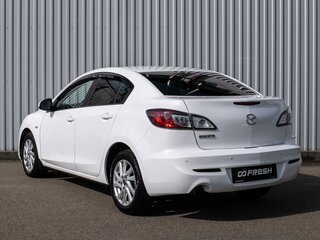 2013 Mazda 3 II (BL) Рестайлинг, белый, 1149000 рублей, вид 2
