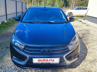 2020 Lada (ВАЗ) Vesta I, чёрный, 960000 рублей, вид 3