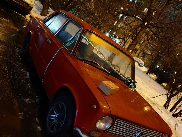 1986 Lada (ВАЗ) 21013, красный, 100000 рублей