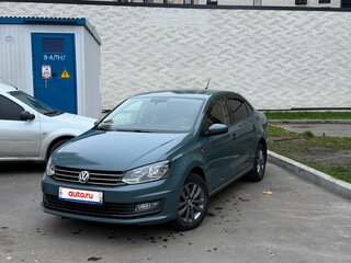 2019 Volkswagen Polo V Рестайлинг, серый, 1250000 рублей, вид 4