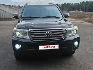 2013 Toyota Land Cruiser 200 Series Рестайлинг 1, чёрный, 6500000 рублей, вид 3