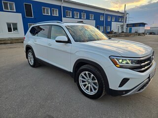 2020 Volkswagen Atlas I Рестайлинг, белый, 3650000 рублей, вид 2