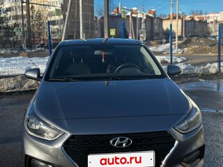 2017 Hyundai Solaris II, серый, 1200000 рублей, вид 5