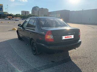 2000 Hyundai Accent II, чёрный, 270000 рублей, вид 5