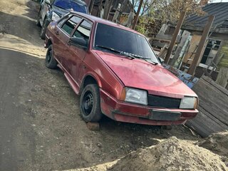 1994 Lada (ВАЗ) 21099, красный, 106000 рублей, вид 1