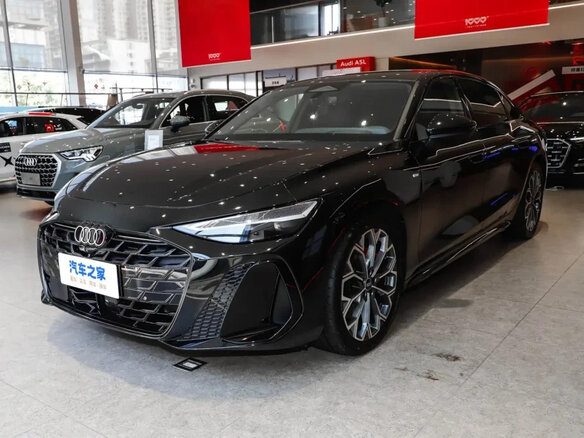 2026 Audi A6 L VI (C9), чёрный