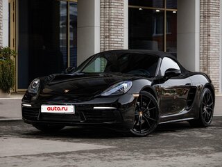 2017 Porsche Boxster IV 718 (982), чёрный, 6000000 рублей, вид 1