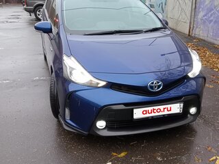 2016 Toyota Prius Alpha I (ZVW40/41) Рестайлинг, синий, 1700000 рублей, вид 1