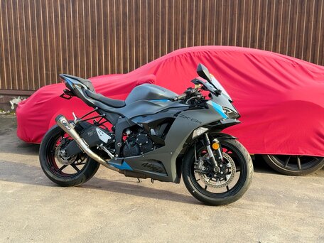2025 Kawasaki ZX-6R Ninja, серый, 1200000 рублей, вид 2