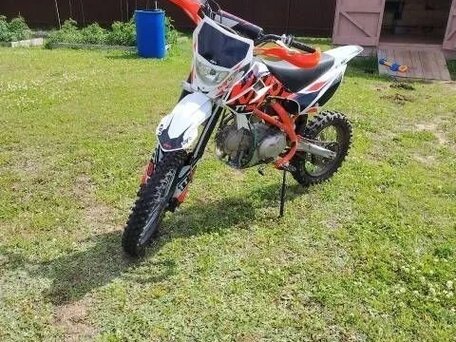 2023 Kayo Basic TT125EM, оранжевый, 65000 рублей, вид 2