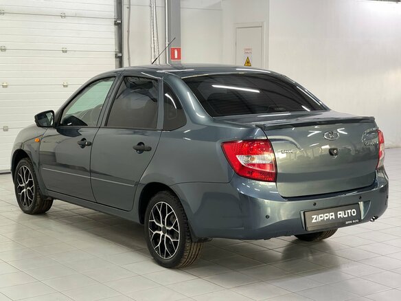 2015 Lada (ВАЗ) Granta I, серый, 469000 рублей - вид 5