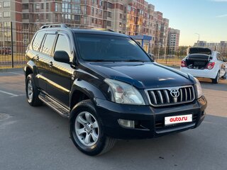 2009 Toyota Land Cruiser Prado 120 Series Рестайлинг, чёрный, 1800000 рублей, вид 2