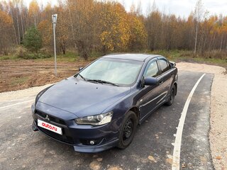 2008 Mitsubishi Lancer X, синий, 444000 рублей, вид 1