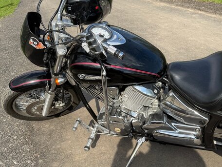 1999 Yamaha XVS1100, чёрный, 420000 рублей, вид 5