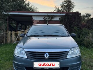 2010 Renault Logan I Рестайлинг, синий, 485000 рублей, вид 3