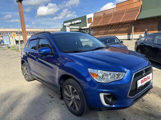2014 Mitsubishi ASX I Рестайлинг, синий, 1250000 рублей, вид 3