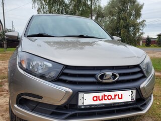 2021 Lada (ВАЗ) Granta I Рестайлинг, серебристый, 650000 рублей, вид 1