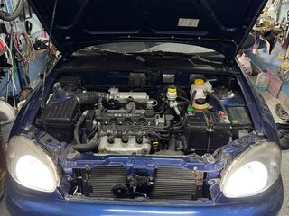 2008 Chevrolet Lanos I, синий, 119000 рублей, вид 2