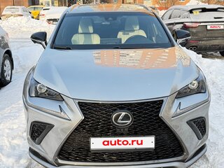 2019 Lexus NX 300 I Рестайлинг, серебристый, 3100000 рублей, вид 3