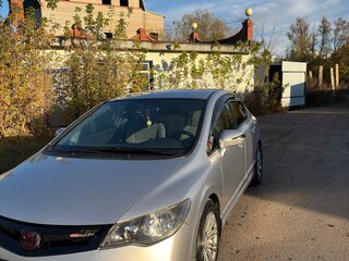 2008 Honda Civic VIII Рестайлинг, серебристый, 750000 рублей, вид 3
