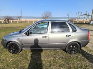 2009 Lada (ВАЗ) Kalina I, серый, 265000 рублей, вид 4
