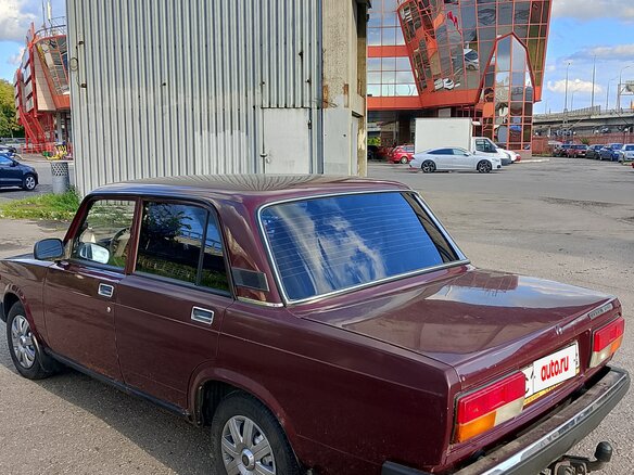2006 Lada (ВАЗ) 2107, пурпурный, 210000 рублей - вид 5