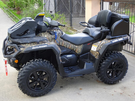 2021 BRP Can-Am Outlander MAX 650, коричневый, 1385700 рублей, вид 4