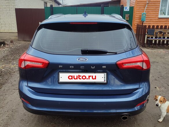 2020 Ford Focus IV, синий - вид 3