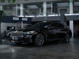 2021 BMW 7 серии 740d xDrive VI (G11/G12) Рестайлинг, серый, 6990000 рублей, вид 1
