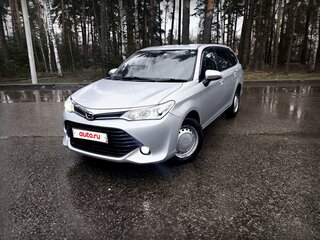 2016 Toyota Corolla Fielder XI (E160, E170, E180) Рестайлинг 1, серебристый, 1250000 рублей, вид 1