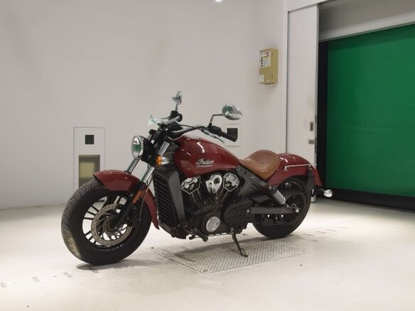 2015 Indian Scout, красный, 920000 рублей - вид 1