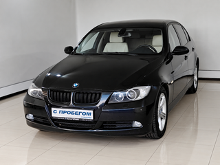 2007 BMW 3 серии 320i V (E90/E91/E92/E93), чёрный, 860000 рублей, вид 1