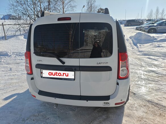 2013 Lada (ВАЗ) Largus I, белый, 590000 рублей - вид 4