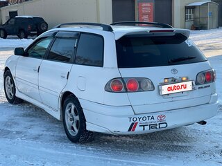 2001 Toyota Caldina II Рестайлинг, белый, 390000 рублей, вид 4