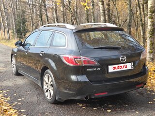 2008 Mazda 6 II (GH), чёрный, 670000 рублей, вид 3