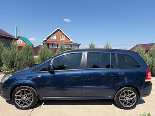 2012 Opel Zafira B Рестайлинг, синий, 550000 рублей, вид 4