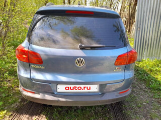 2012 Volkswagen Tiguan I Рестайлинг, синий, 1200000 рублей, вид 2
