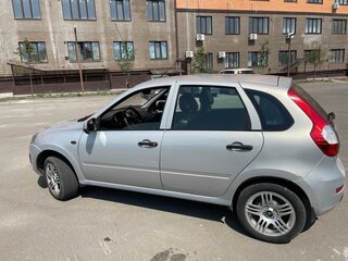 2014 Lada (ВАЗ) Kalina II, серебристый, 350000 рублей, вид 5